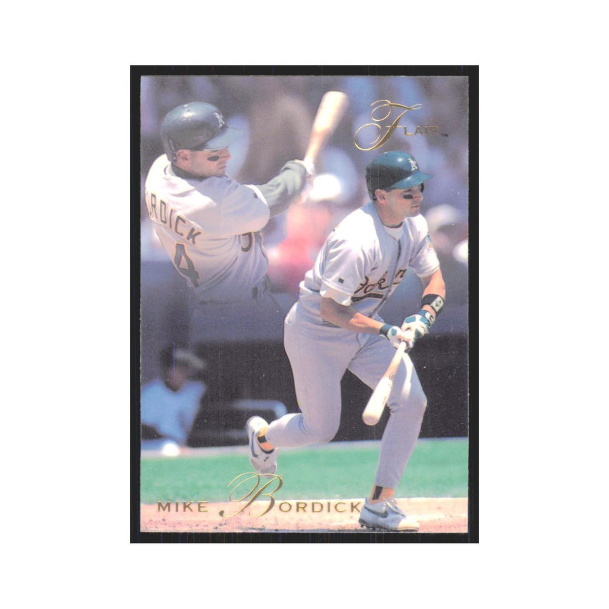 1993 Flair Mike Bordick Athletics #256