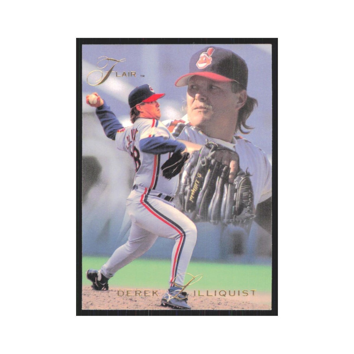 1993 Flair Derek Lilliquist Indians #194