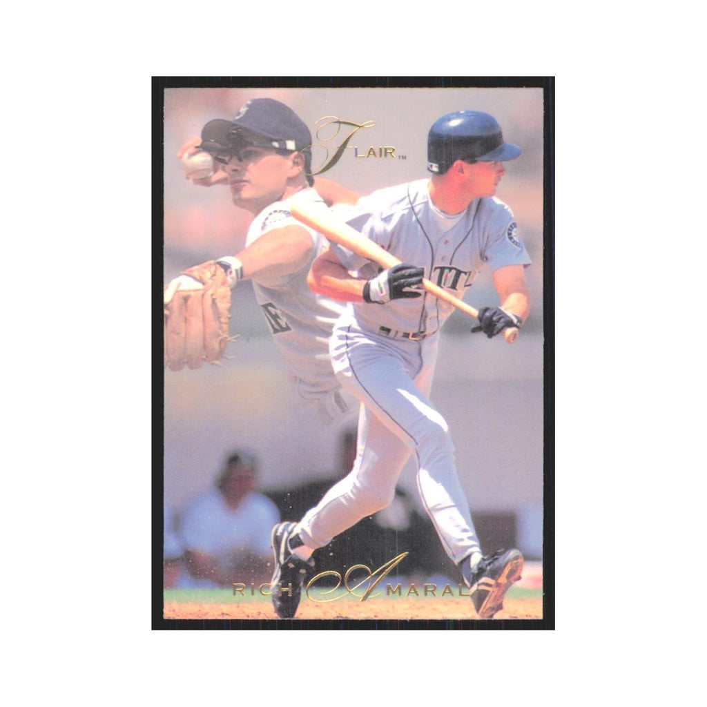 1993 Flair Rich Amaral Mariners #266