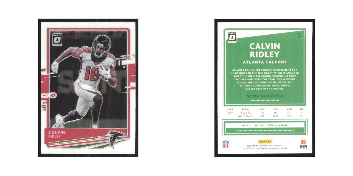 2020 Donruss Optic Calvin Ridley Falcons #9