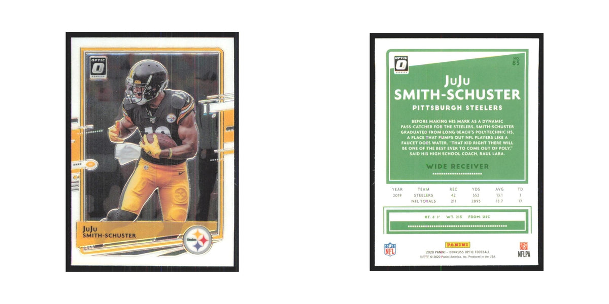 2020 Donruss Optic JuJu Smith-Schuster Steelers #83