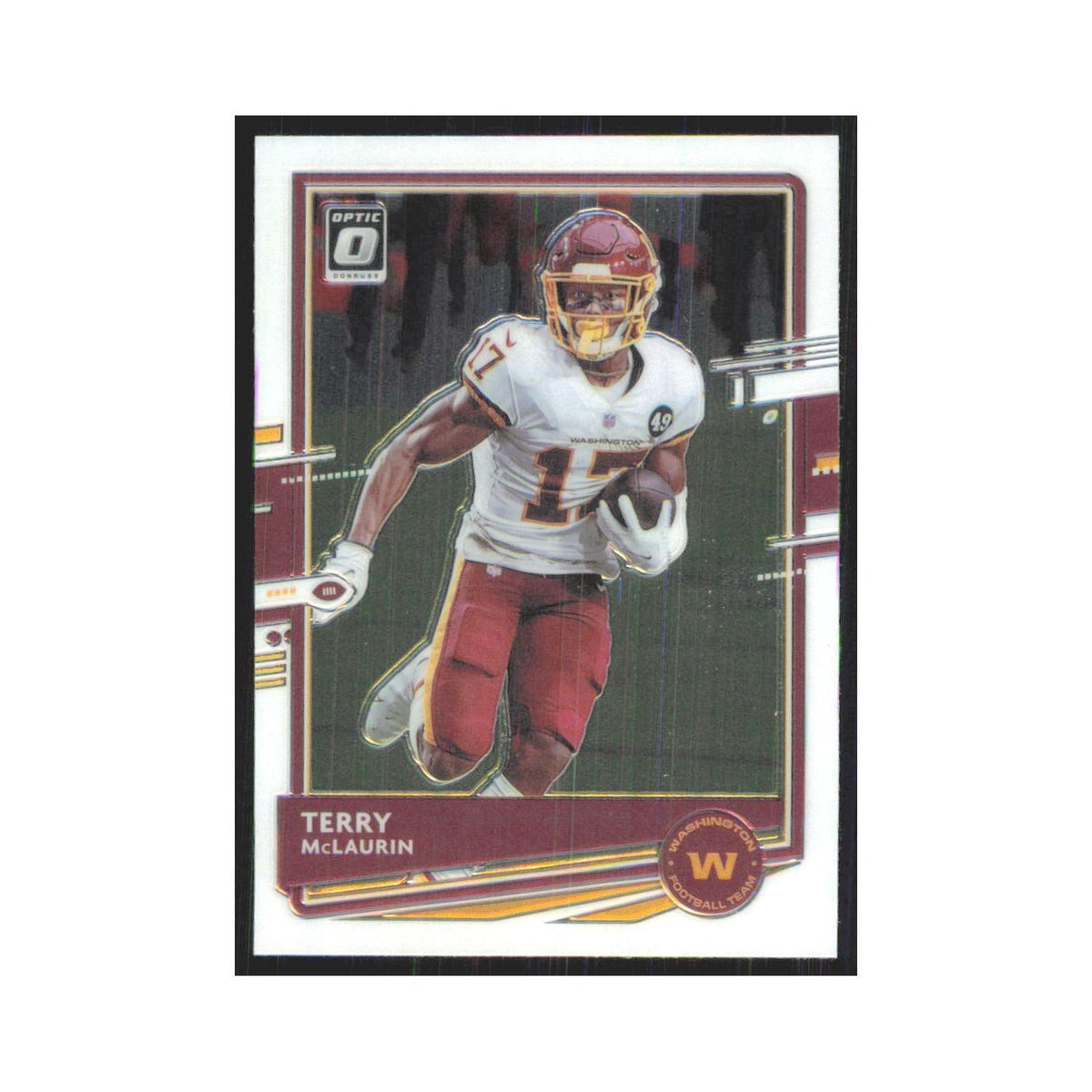 2020 Donruss Optic Terry McLaurin Washington Football Team #100