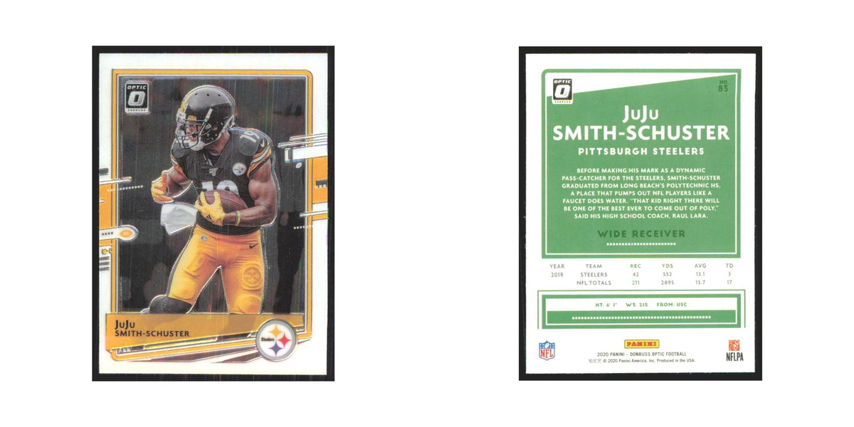 2020 Donruss Optic JuJu Smith-Schuster Steelers #83