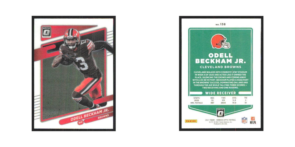 2021 Donruss Optic Odell Beckham Jr. Browns #138