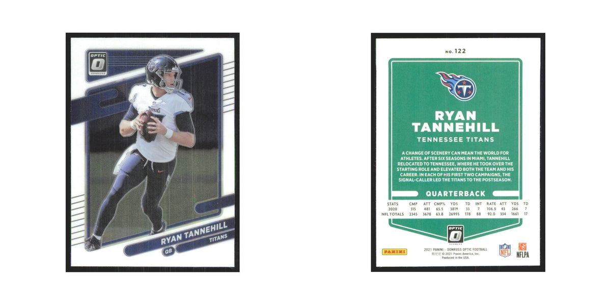 2021 Donruss Optic Ryan Tannehill Titans #122