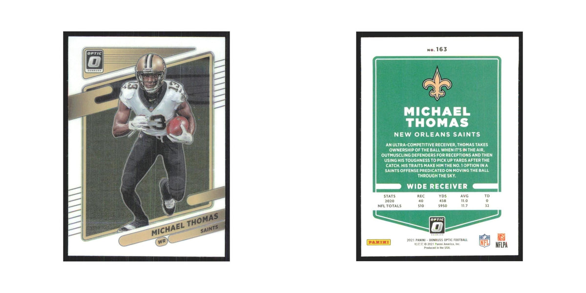 2021 Donruss Optic Michael Thomas Saints #163