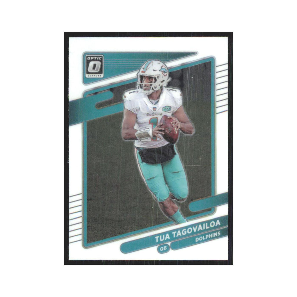2021 Donruss Optic Tua Tagovailoa Dolphins #60