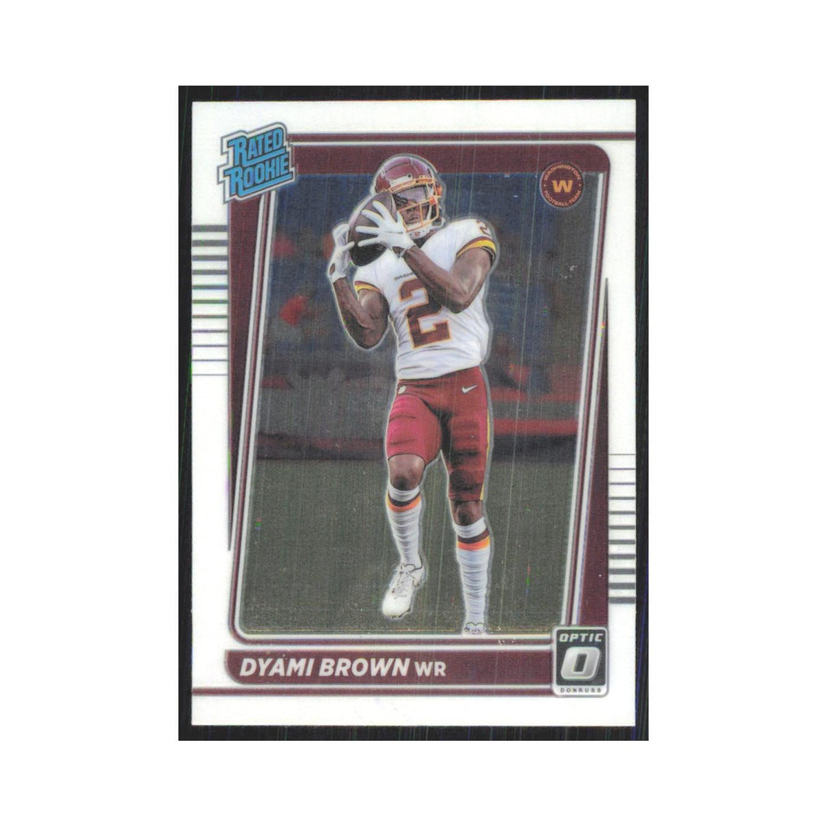 2021 Donruss Optic Dyami Brown RC Washington Football Team #223
