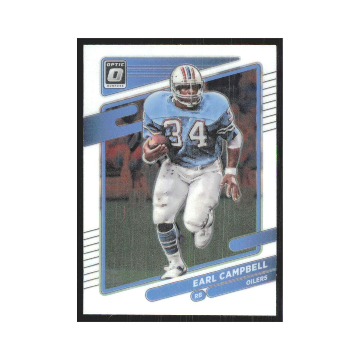 2021 Donruss Optic Earl Campbell Houston Oilers #106