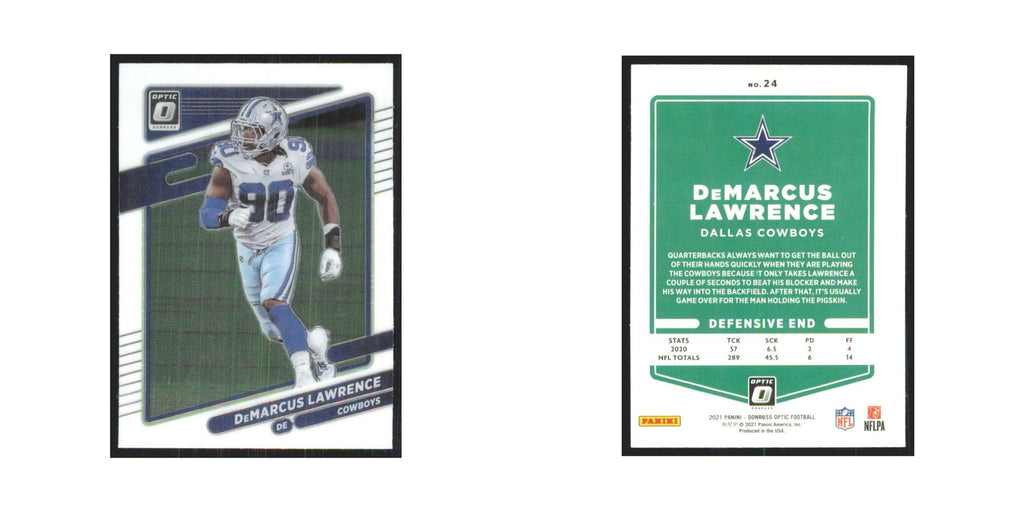 2021 Donruss Optic DeMarcus Lawrence Cowboys #24