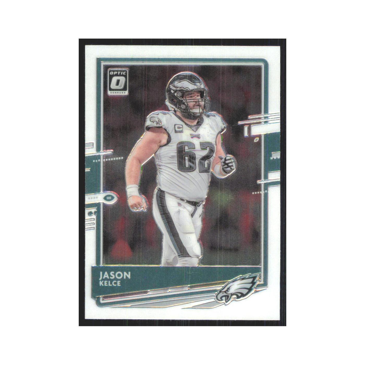 2021 Donruss Optic Jason Kelce Eagles #81