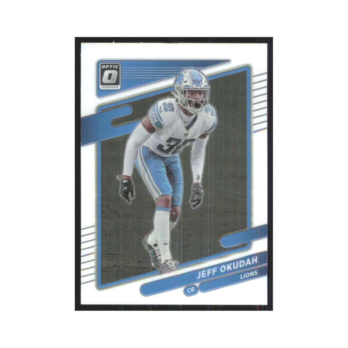 2021 Donruss Optic Jeff Okudah Lions #86