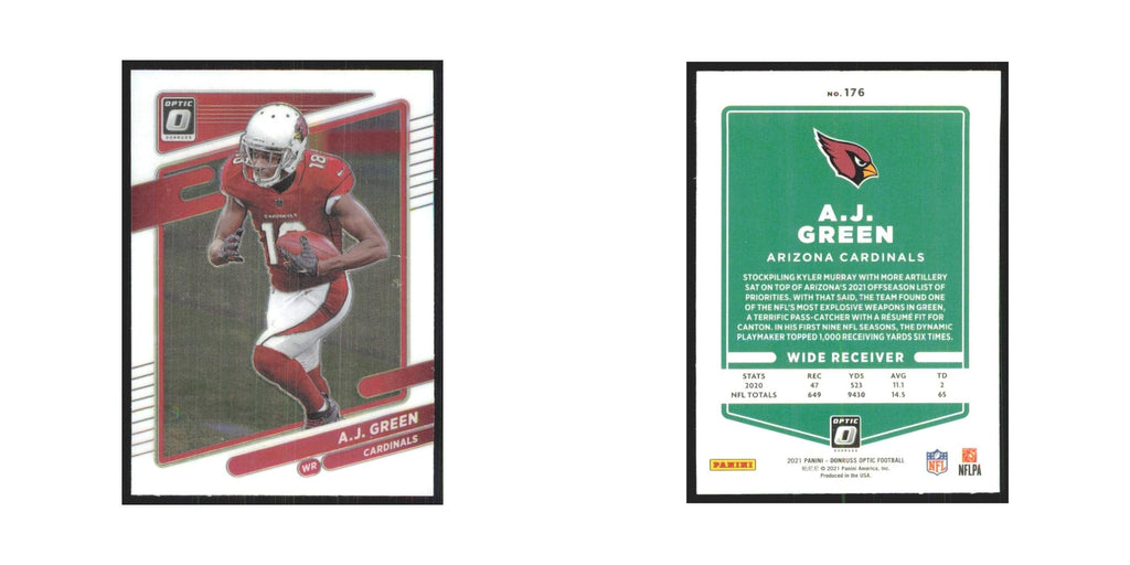 2021 Donruss Optic A.J. Green Cardinals #176