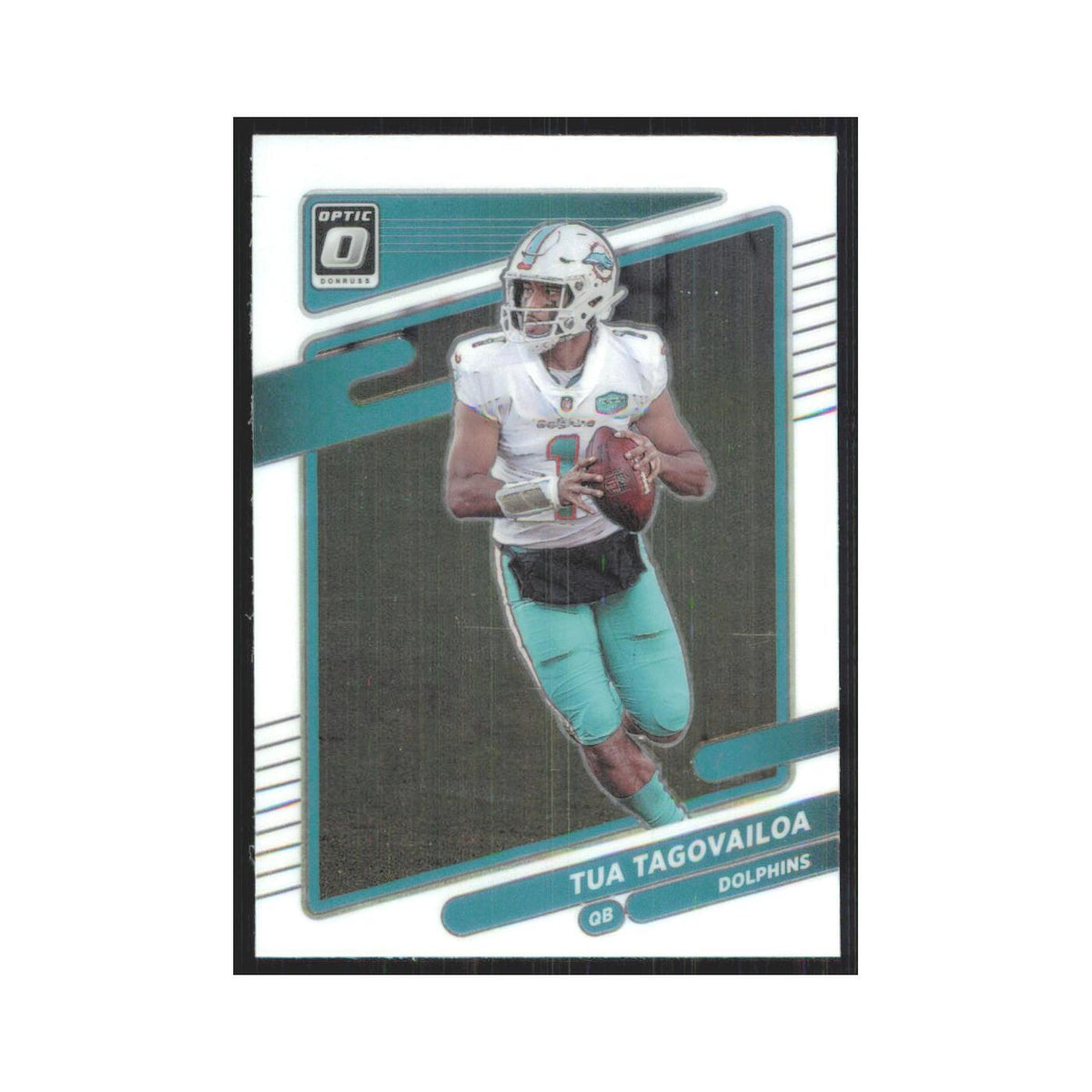 2021 Donruss Optic Tua Tagovailoa Dolphins #60