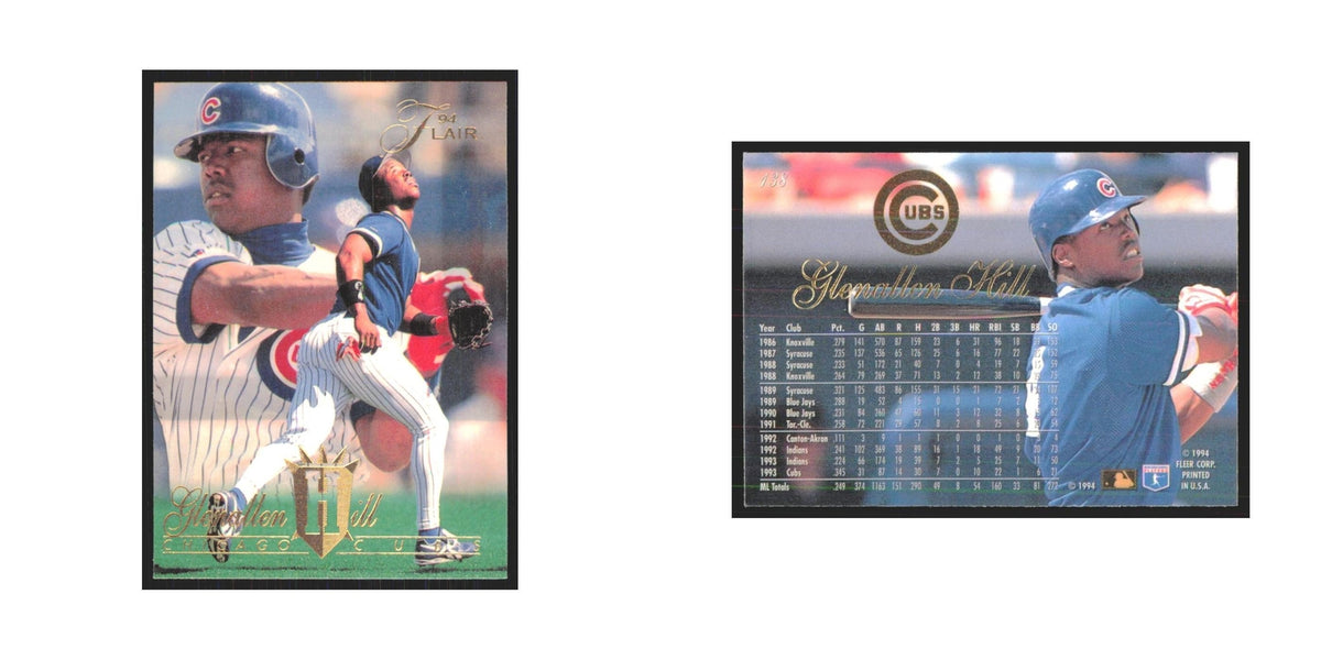 1994 Flair Glenallen Hill Cubs #138.0