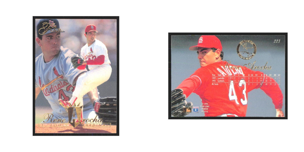 1994 Flair Rene Arocha Cardinals #223.0