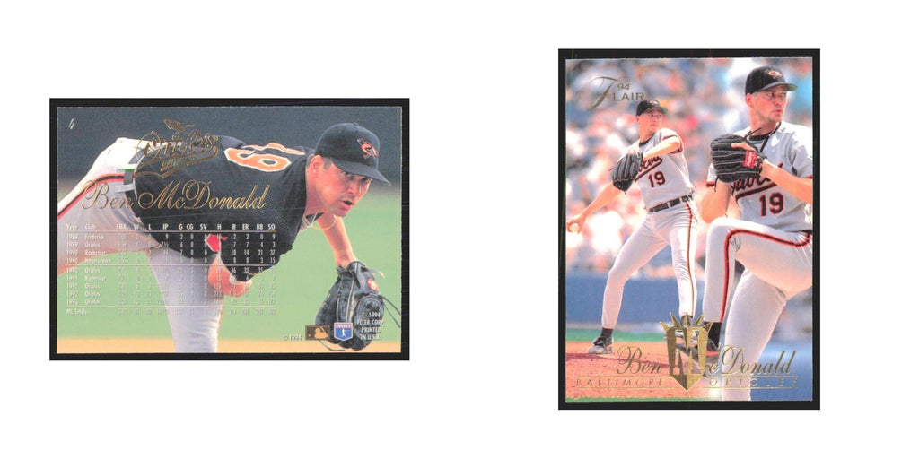 1994 Flair Ben McDonald Orioles #4.0