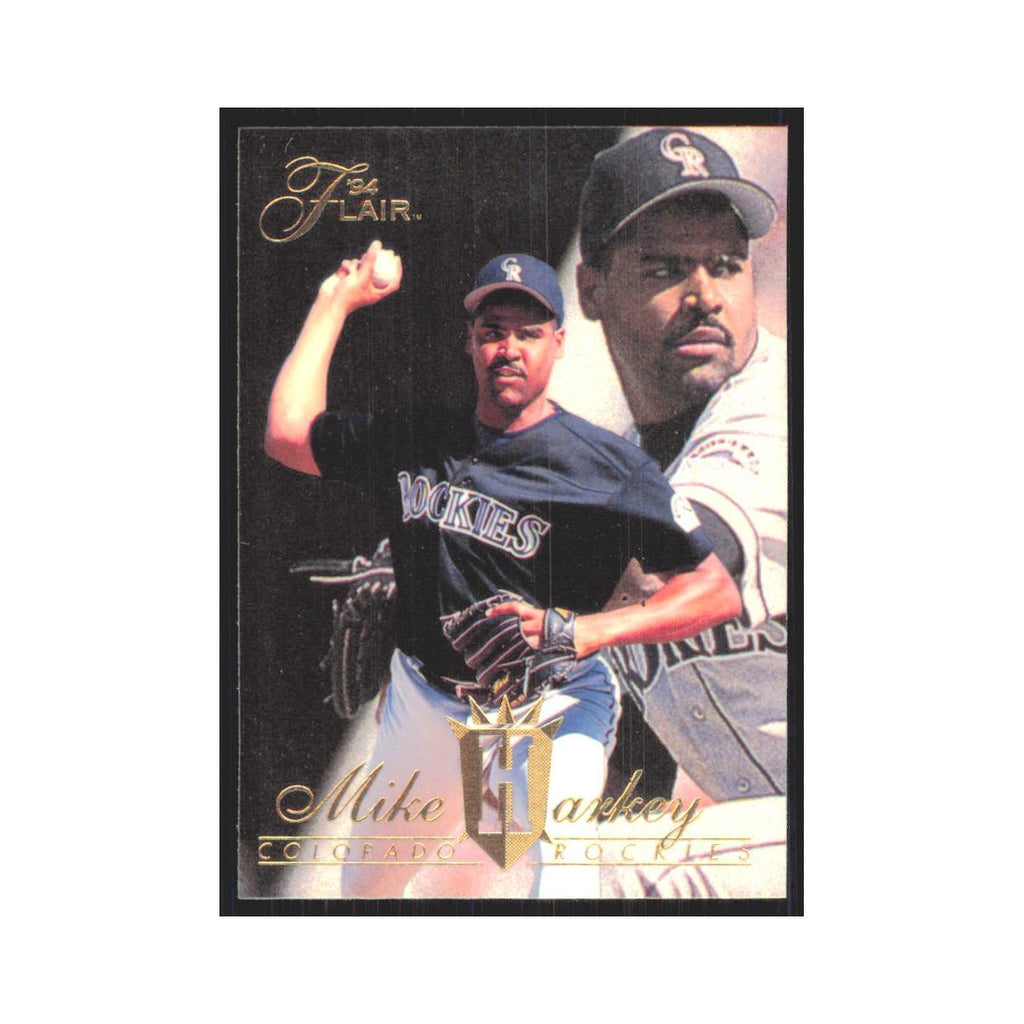 1994 Flair Mike Harkey Rockies #154.0