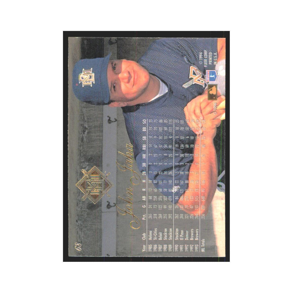 1994 Flair John Jaha Brewers #68.0