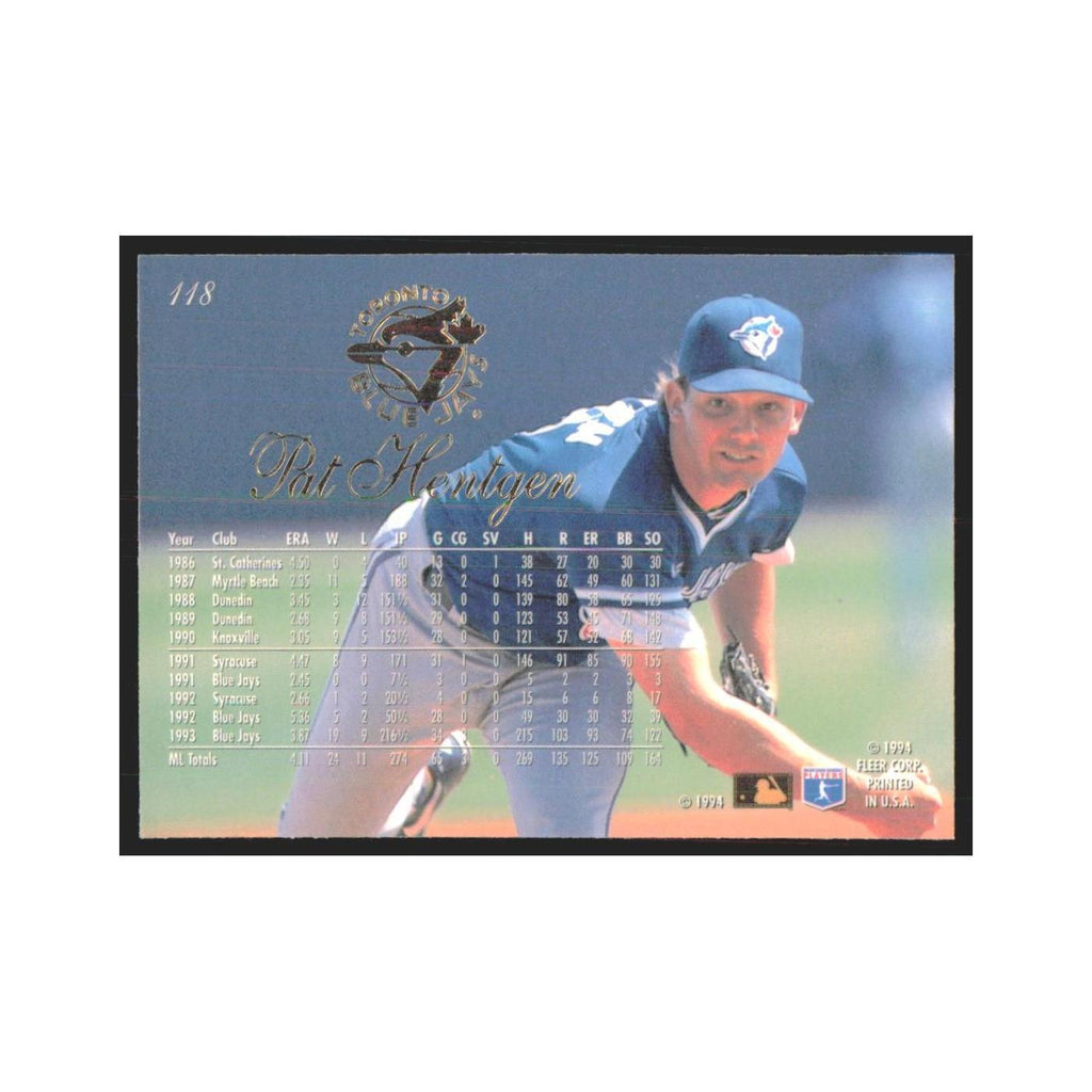 1994 Flair Pat Hentgen Blue Jays #118.0