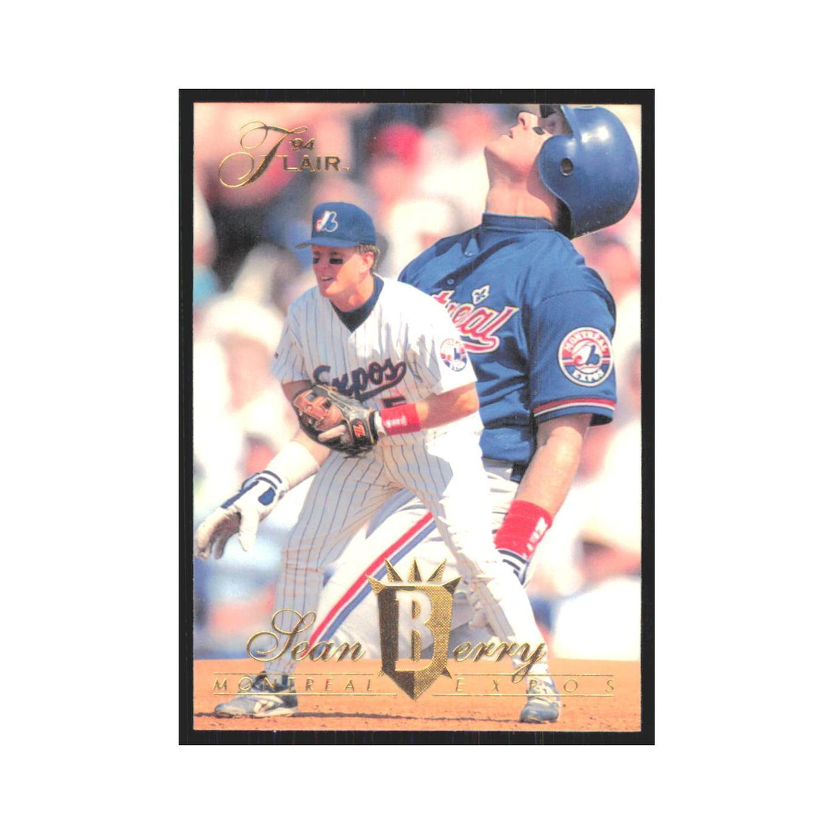 1994 Flair Sean Berry Montreal Expos #186.0