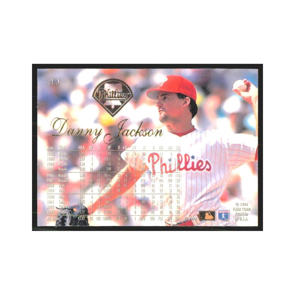 1994 Flair Danny Jackson Phillies #208.0