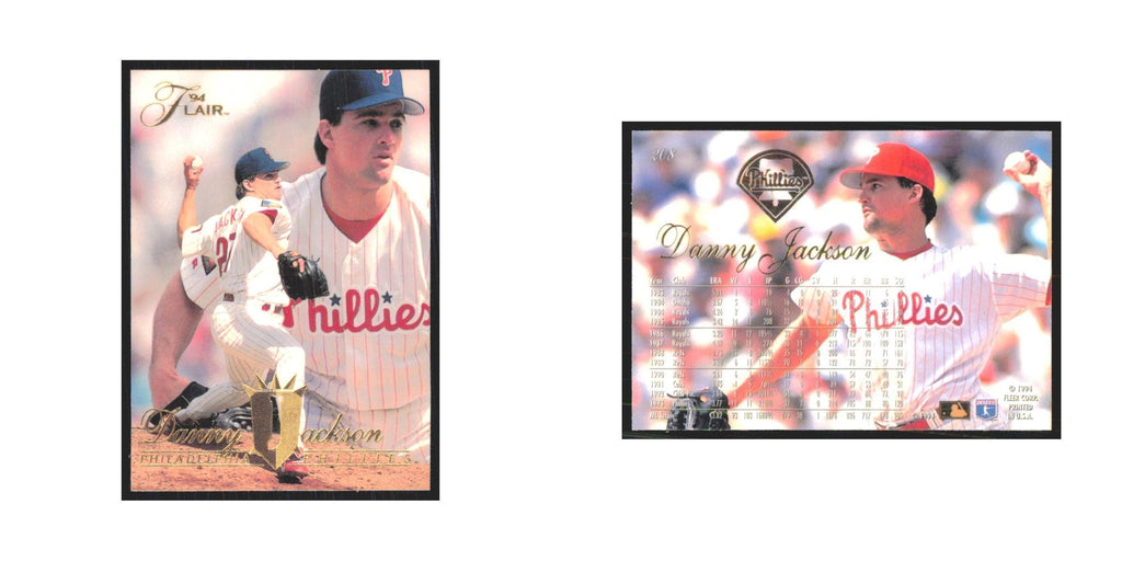 1994 Flair Danny Jackson Phillies #208.0