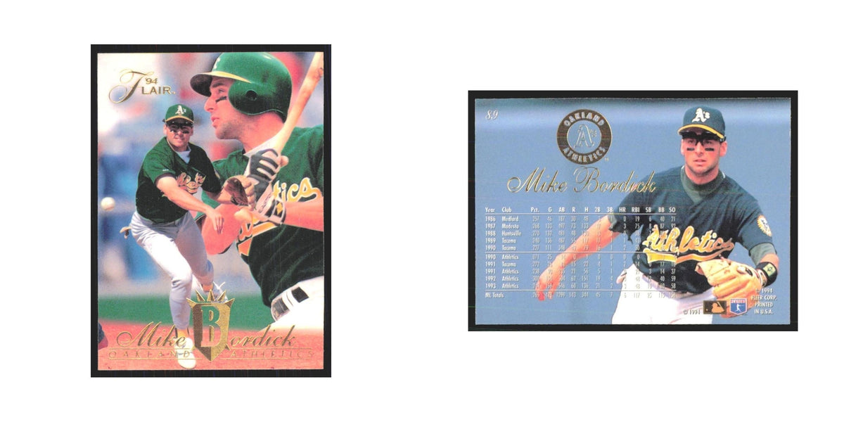 1994 Flair Mike Bordick Athletics #89.0