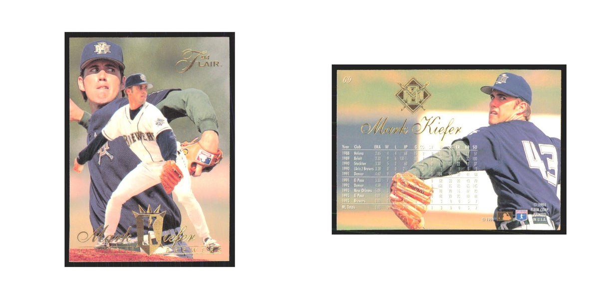 1994 Flair Mark Kiefer Brewers #69.0