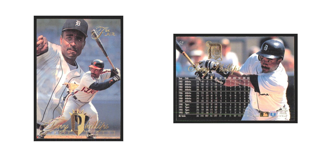 1994 Flair Tony Phillips Tigers #52.0