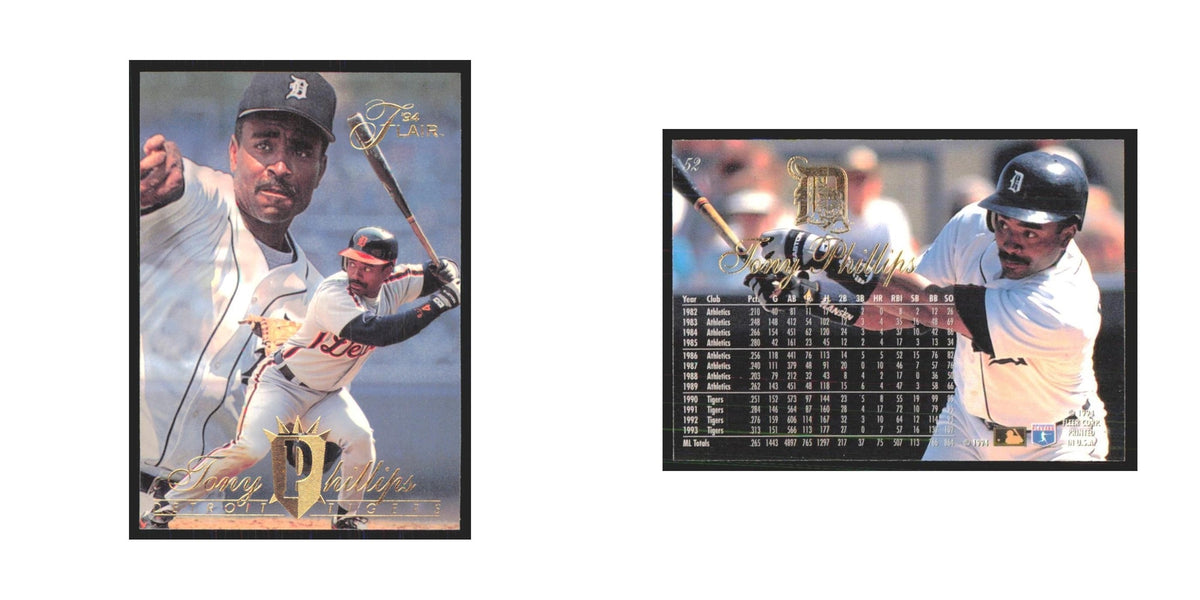 1994 Flair Tony Phillips Tigers #52.0