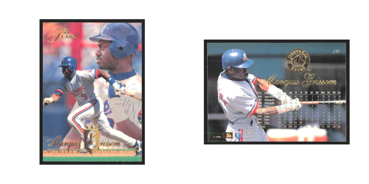 1994 Flair Marquis Grissom Montreal Expos #190.0