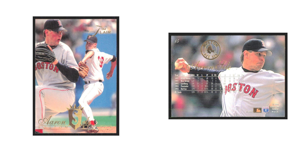 1994 Flair Aaron Sele Red Sox #15.0
