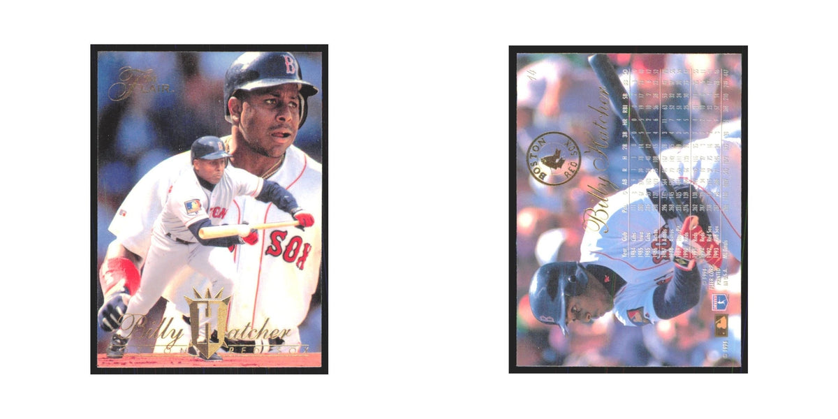 1994 Flair Billy Hatcher Red Sox #14.0