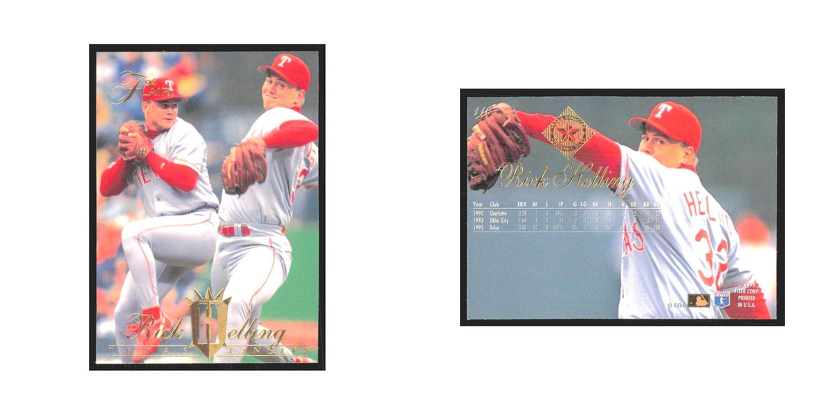 1994 Flair Rick Helling Rangers #110.0
