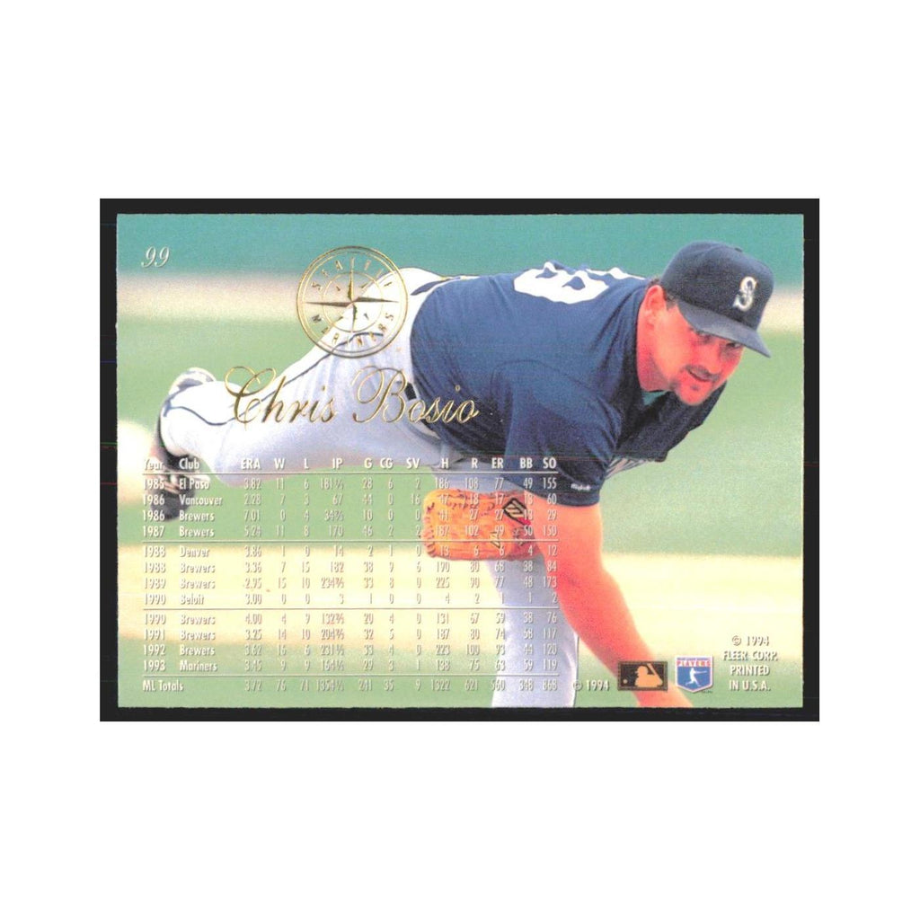 1994 Flair Chris Besio Mariners #99.0