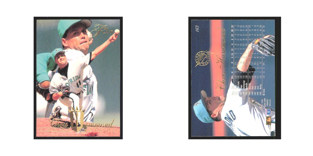 1994 Flair Chris Hammond Florida Marlins #163.0