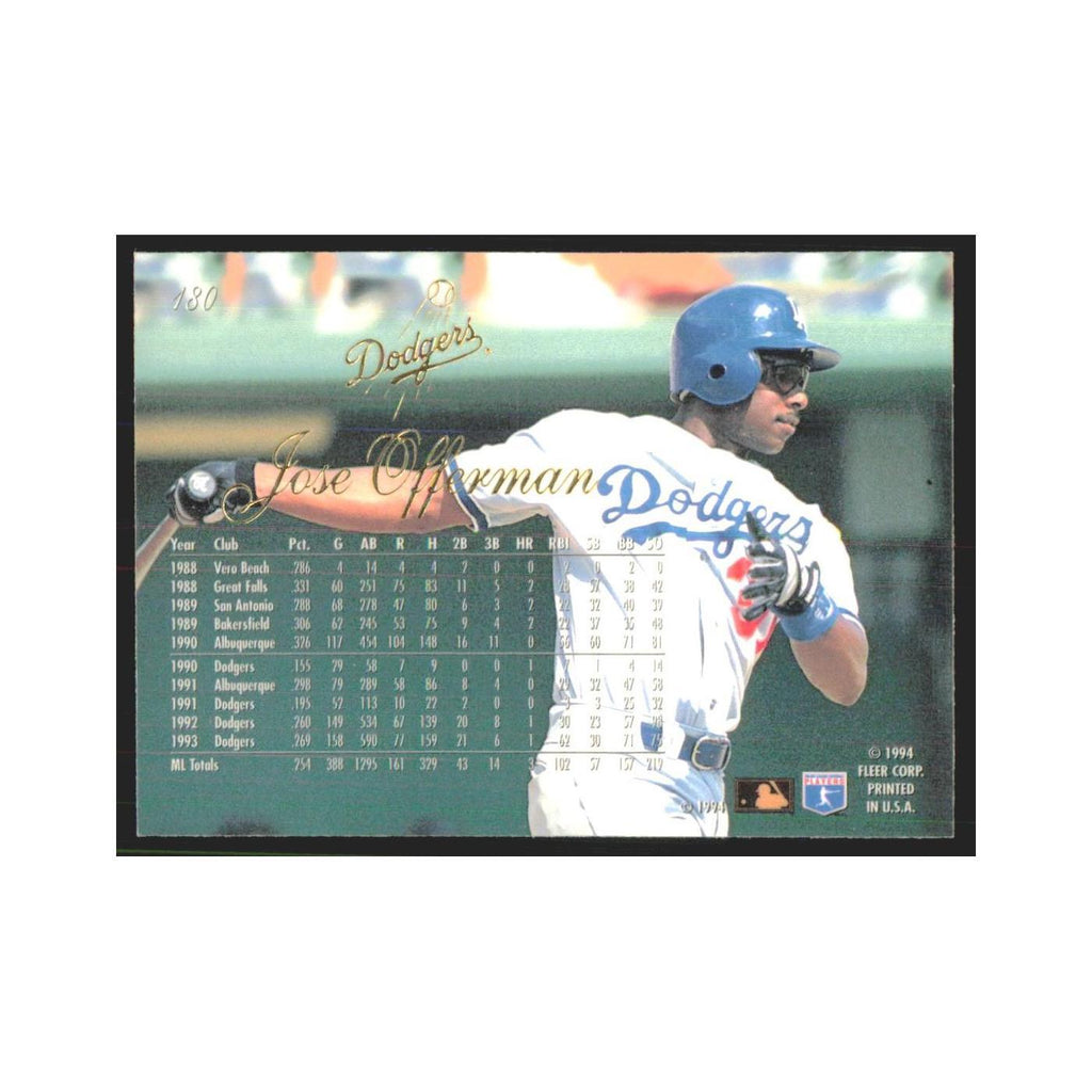 1994 Flair Jose Offerman Dodgers #180.0