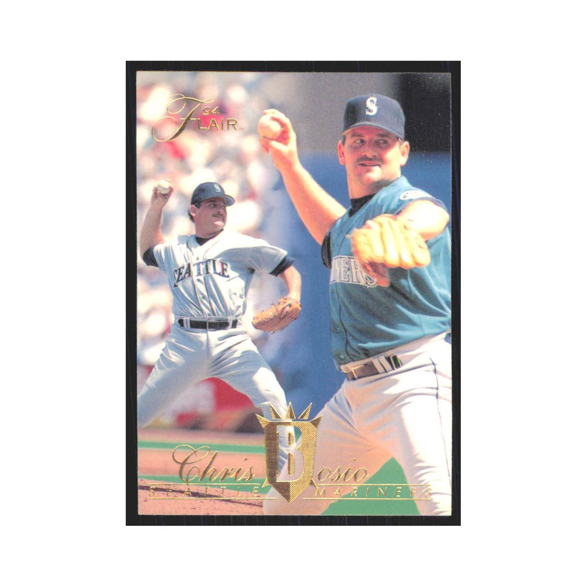 1994 Flair Chris Bosio Mariners #99.0