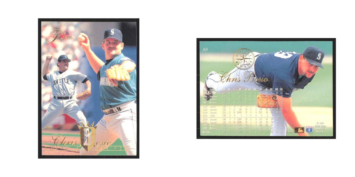 1994 Flair Chris Bosio Mariners #99.0