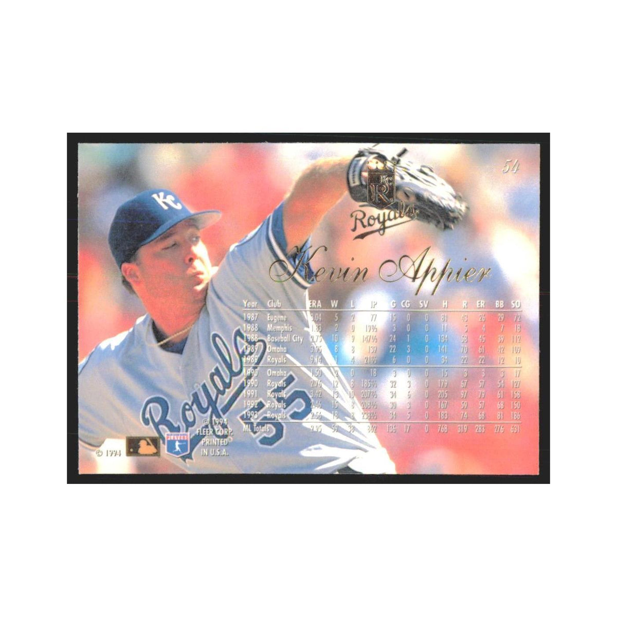 1994 Flair Kevin Appier Royals #54.0