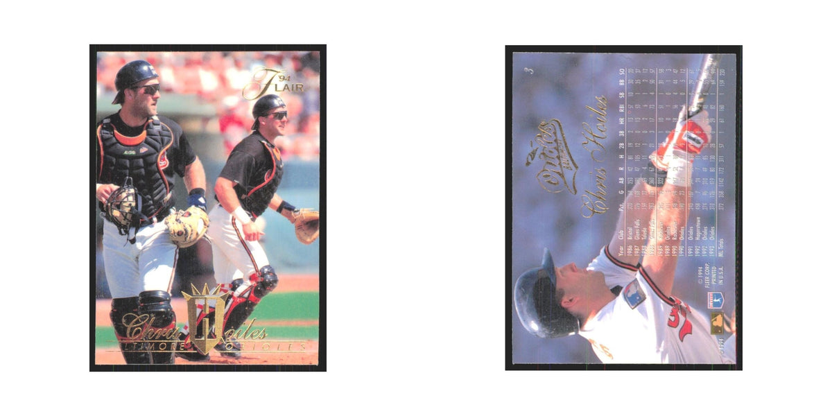 1994 Flair Chris Hoiles Orioles #3.0