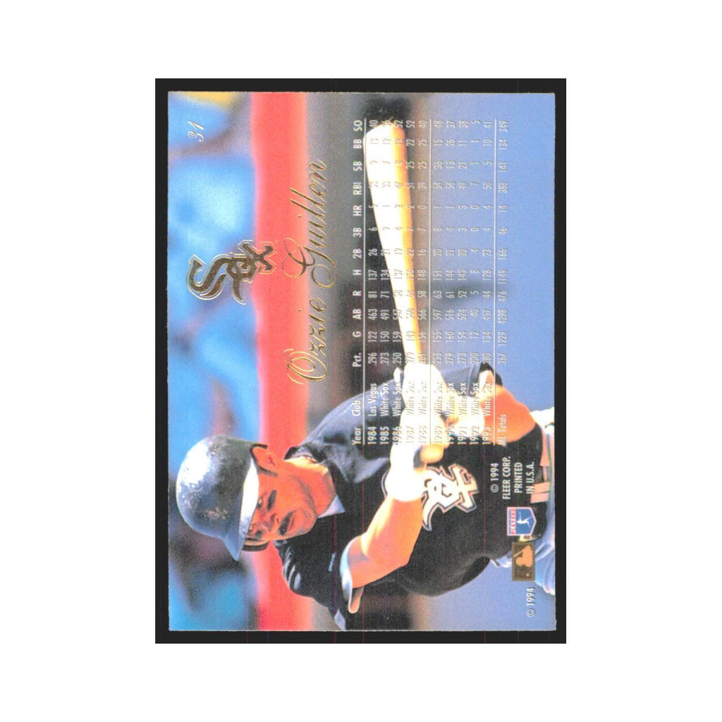 1994 Flair Ozzie Guillen White Sox #31.0