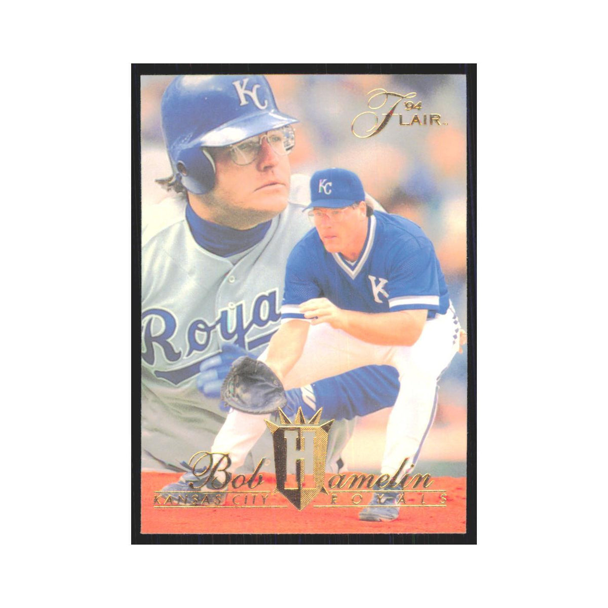 1994 Flair Bob Hamelin Royals #58.0