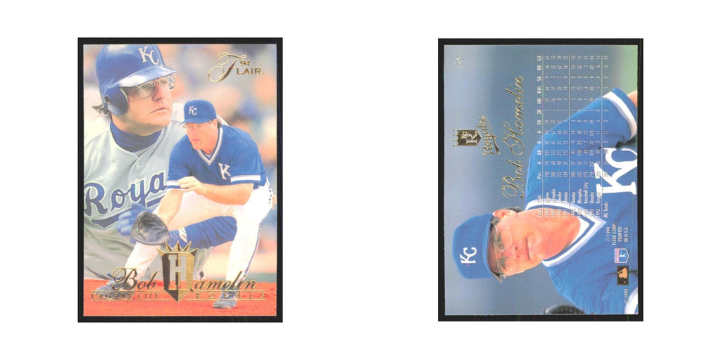 1994 Flair Bob Hamelin Royals #58.0