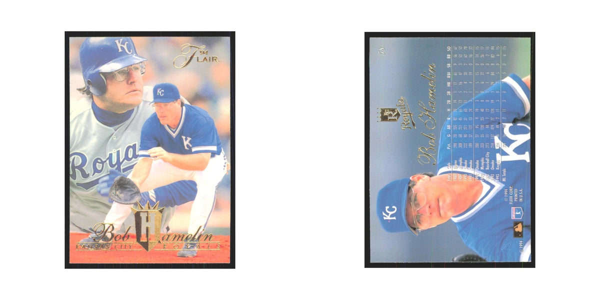 1994 Flair Bob Hamelin Royals #58.0
