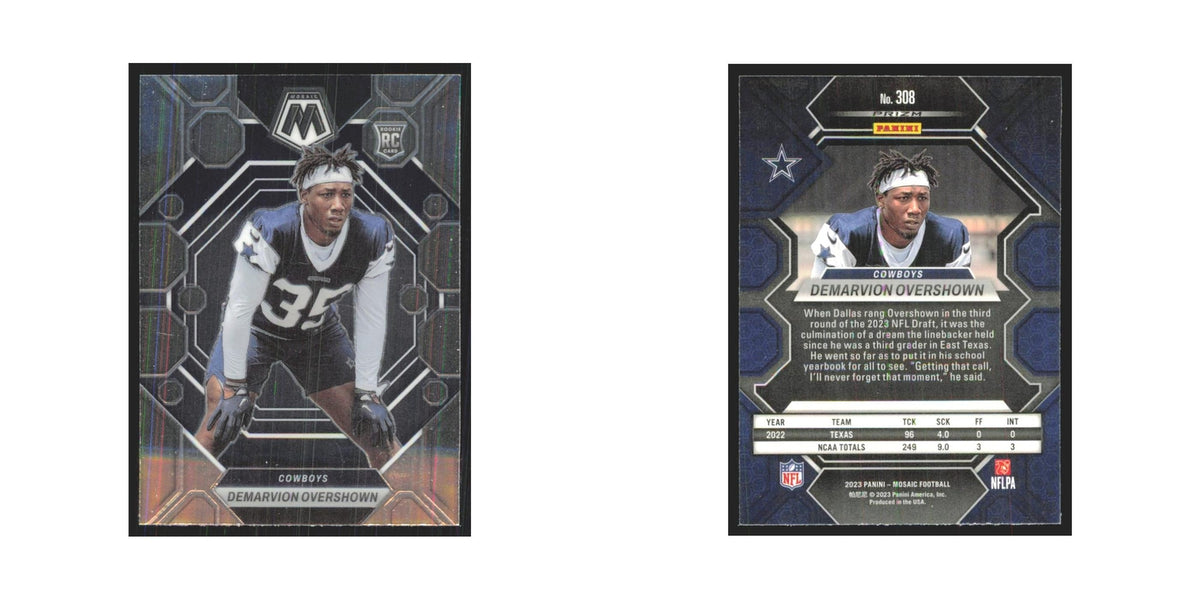 2023 Mosaic Demarvion Overshown RC Cowboys #308