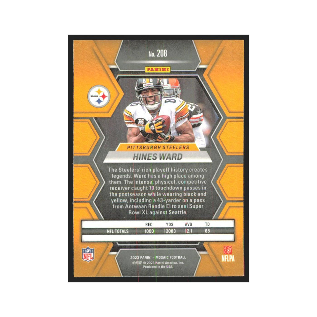 2023 Mosaic Hines Ward Steelers #208