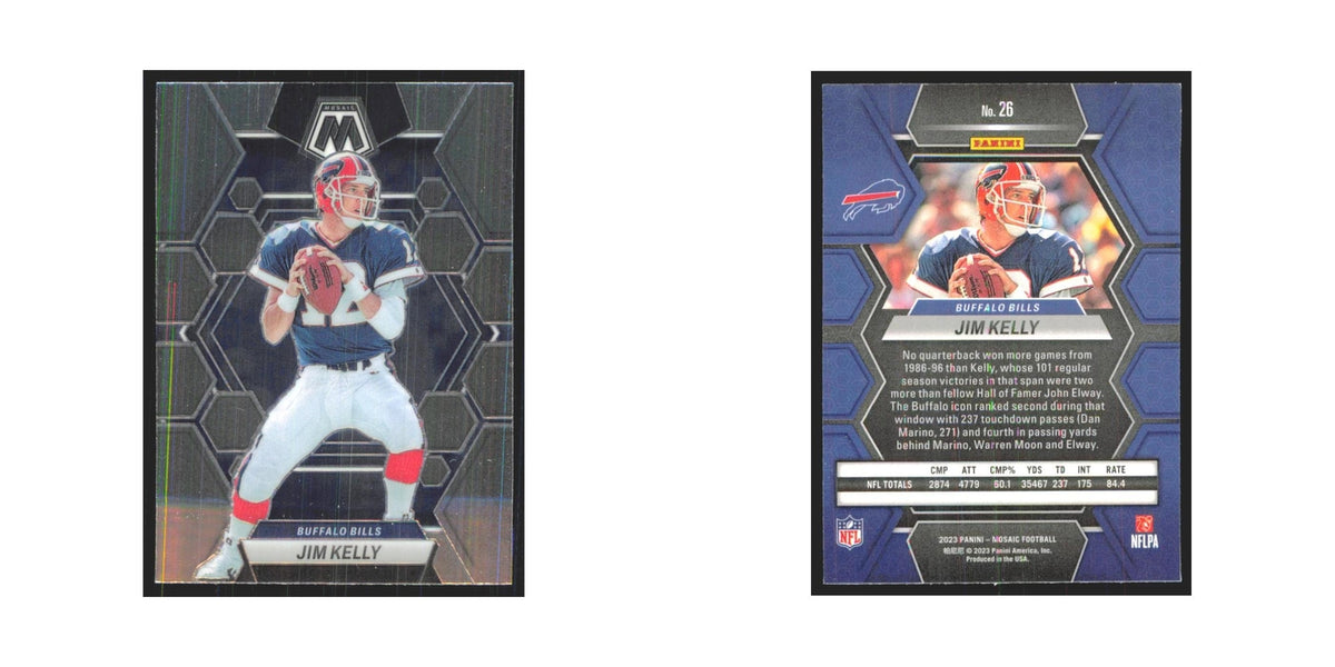 2023 Mosaic Jim Kelly Bills #26