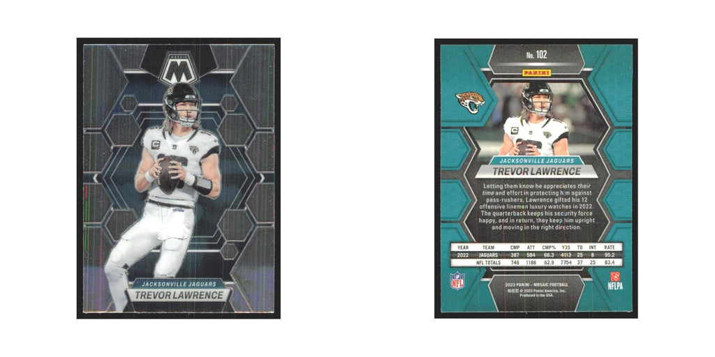 2023 Mosaic Trevor Lawrence Jaguars #102